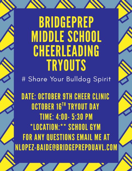 Middle School Cheerleading Clinic 