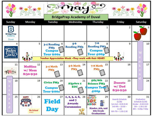✨May  2025 calendar for all the events! ✨