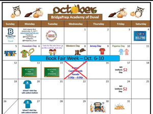 ✨October 2025 Activity Calendar ✨