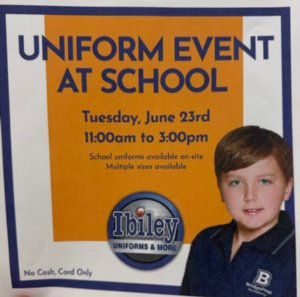 Uniform Sale