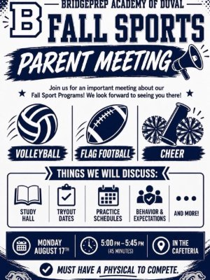 Fall Sports Parent Meeting